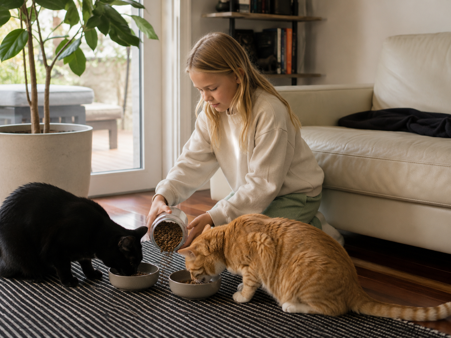 cat feed